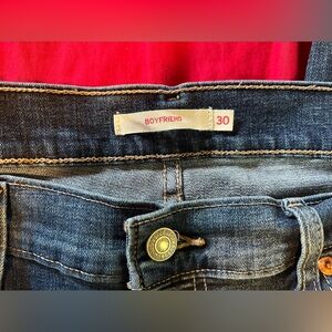 Levi's Blue Boyfriend Jeans